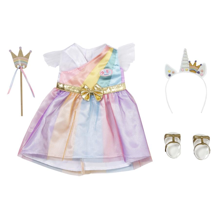 Baby Born Deluxe moda arco iris set 43 cm-muñecas ropa-Zapf 