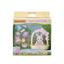 Sylvanian Families® Figurine coffret de Pâques et bébé lapin blanc 5531