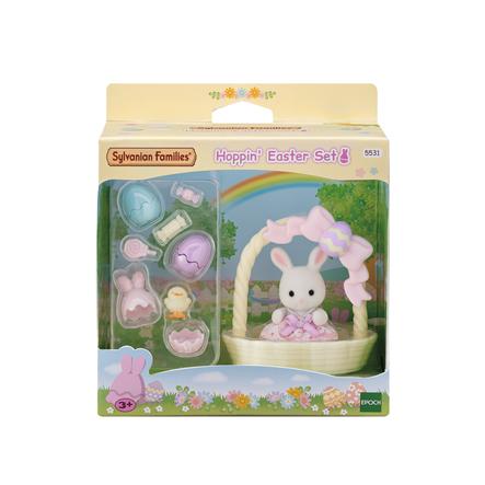 Sylvanian Families Figurine Coffret De Paques Et Bebe Lapin Blanc 5531 Roseoubleu Fr