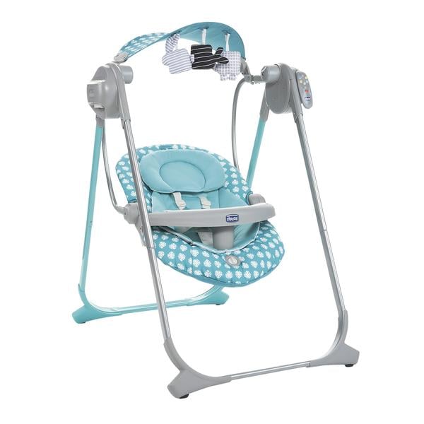Chicco Sdraietta altalena Chicco Polly Swing Up Turquoise 04.79110.410 