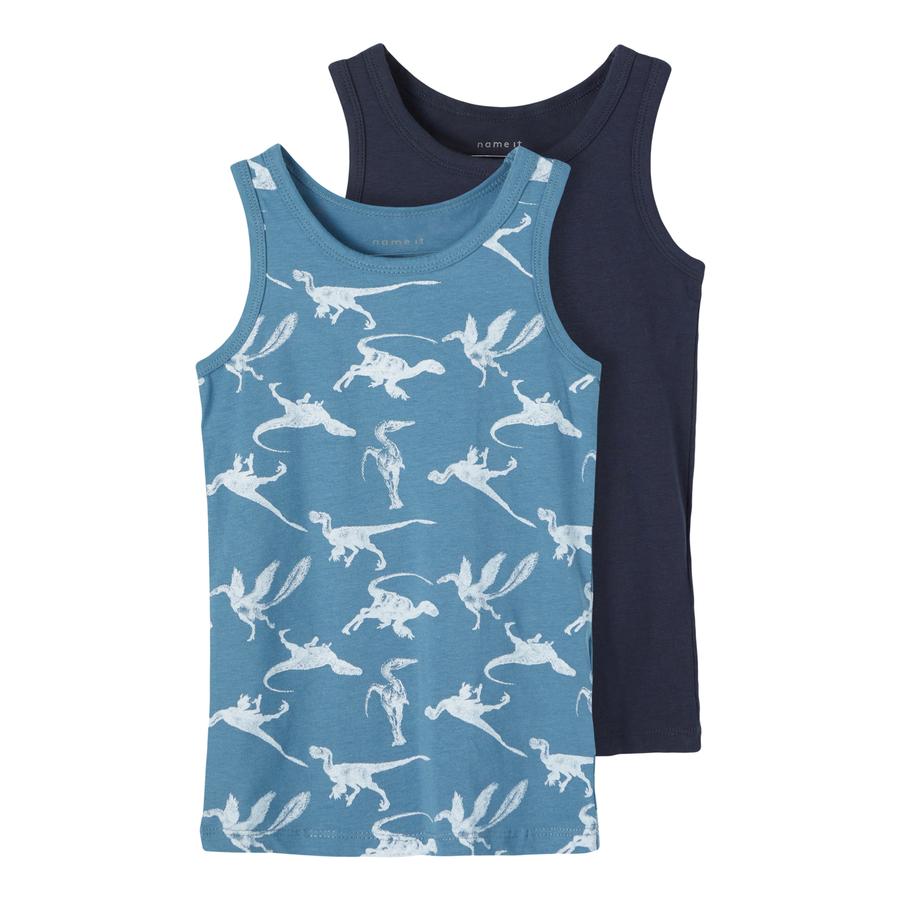 name it Tank Top 2er Pack Real Teal