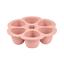 BEABA Bewaarbak Multiporties roze 6 x 90 ml 