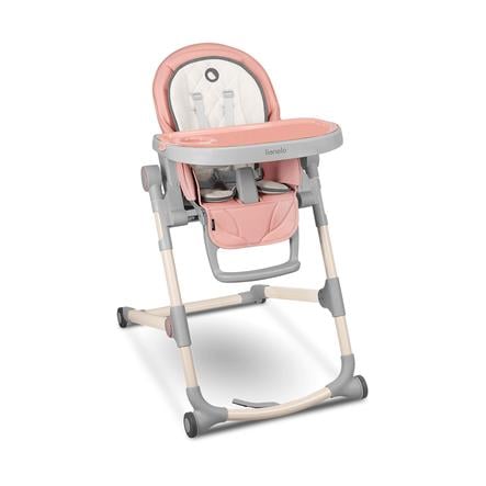 Lionelo Chaise Haute Enfant Evolutive Cora Bubblegum Roseoubleu Fr