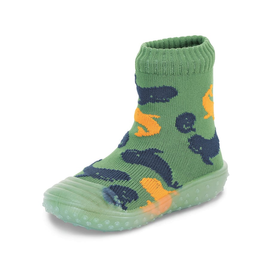 Sterntaler Adventure-Socken Wale grün