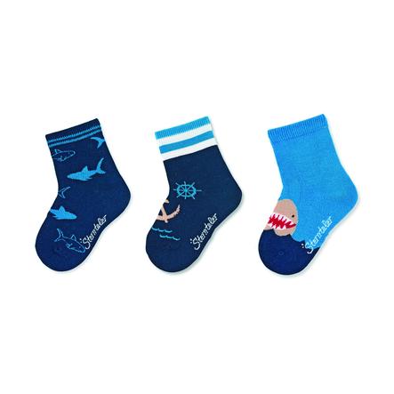 Sterntaler Chaussettes Pour Bebes 3 Pack Mer Marine Roseoubleu Fr