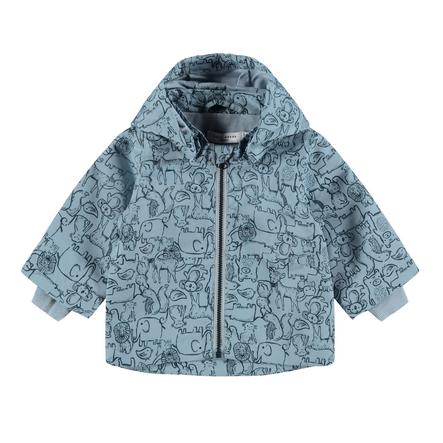 Name It Veste Enfant A Capuche Nbmmaxi Dusty Blue Roseoubleu Fr