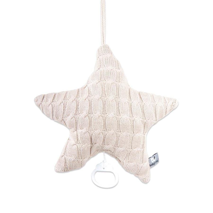 baby's only Spieluhr Stern Cable beige