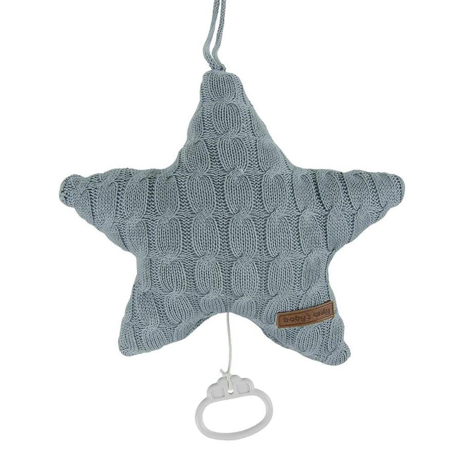 baby's only Peluche musicale étoile Cable stonegreen