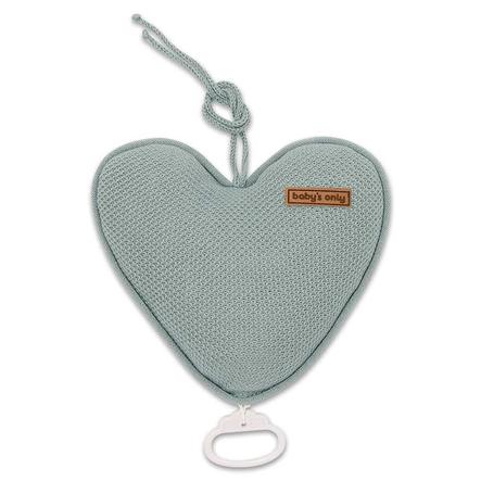 baby's only Pozytywka Heart Classic stone green 