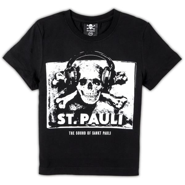 St. Pauli T-shirt för barn Ankare svart