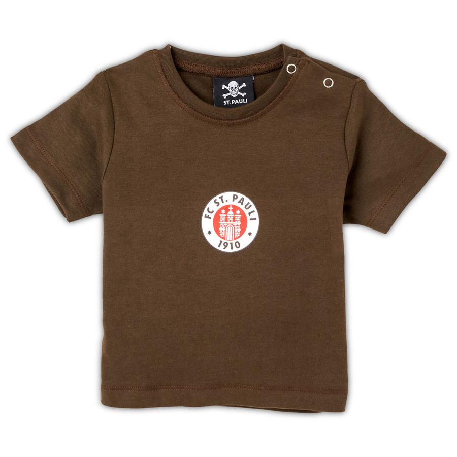 St. Pauli Baby Shirt Logo zwart