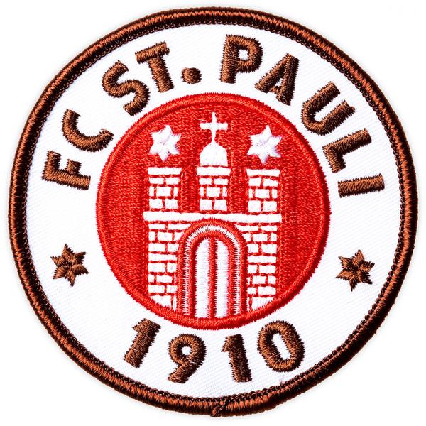 St. Pauli Aufnäher Logo braun 