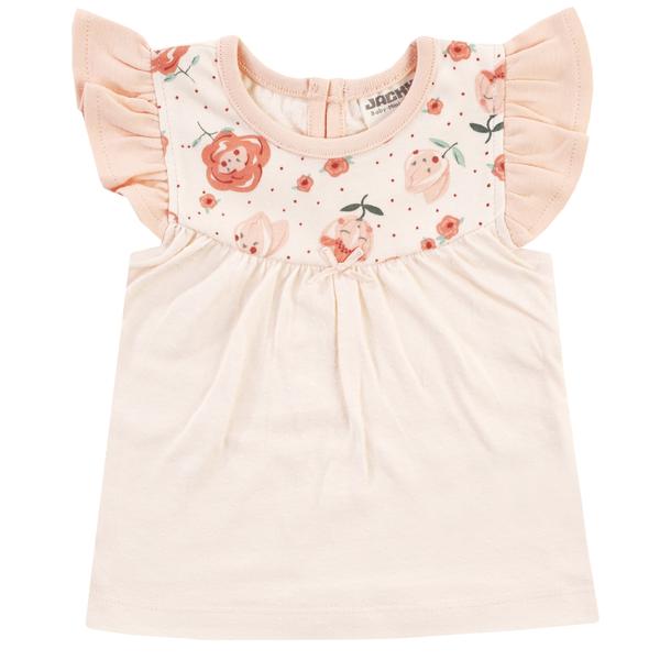JACKY T-Shirt MID SUMMER off- white / roze gedessineerd