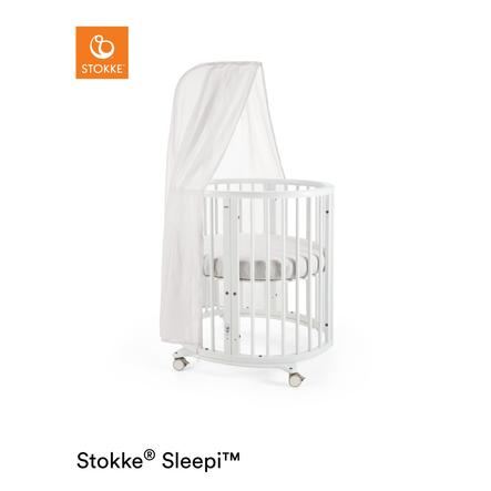 STOKKE® Sleepi™ Mini weiß inkl. Himmel und Matratze