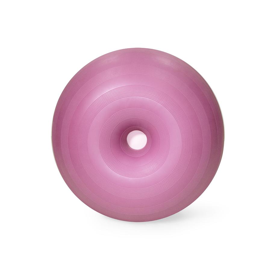 bObles® Ballon de motricité gonflable enfant donut mousse grand rose