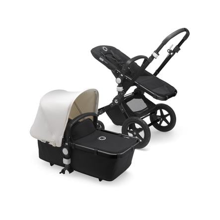 bugaboo Carro de bebé Combinado Cameleon 3 Plus Complete Black /Black - Fresh White 