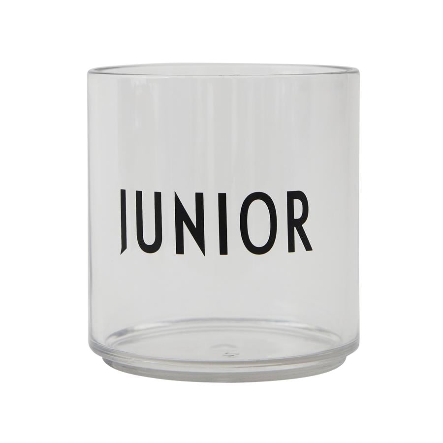 Design letters Barn dricker glas tritan transparent JUNIOR 