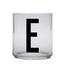 Design letters personalisiertes Trinkglas für Kinder Buchstabe E