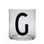 Design letters personalisiertes Trinkglas für Kinder Buchstabe G