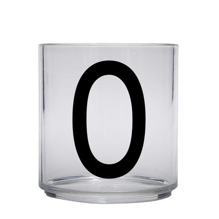 Design letters personalisiertes Trinkglas für Kinder Buchstabe O