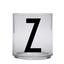 Design letters personalisiertes Trinkglas für Kinder Buchstabe Z