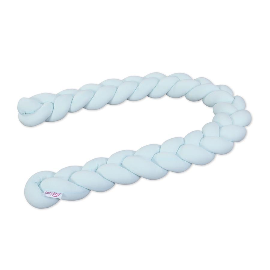 babybay® Nestchenschlange geflochten aqua