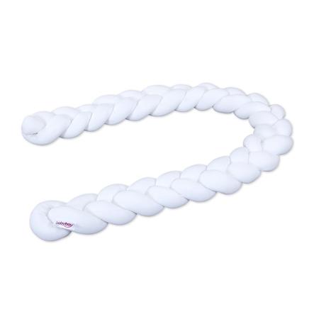 babybay® Nestchenschlange geflochten weiß / alle Modelle