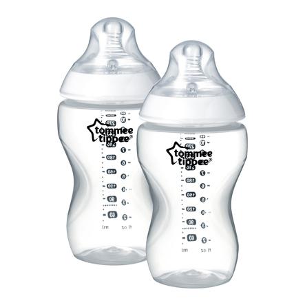 Mod viljen Scrupulous Eksisterer Tommee Tippee Babyflaske Tættere på Nature , Super Soft Teat, 340 ml, sæt  med - pinkorblue.dk