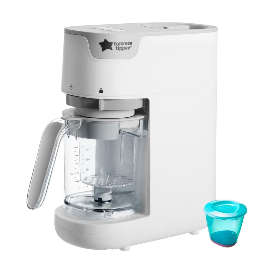 Tommee Tippee Robot cuiseur vapeur Quick Cook, blanc