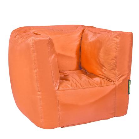 pushbag Sitzsack Cube Oxford orange