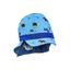 Sterntaler Odwracalna czapka z daszkiem i osłoną na kark niebieska
