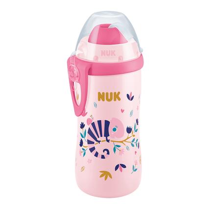 NUK Trinkflasche Flexi Cup, Color Change, rosa

