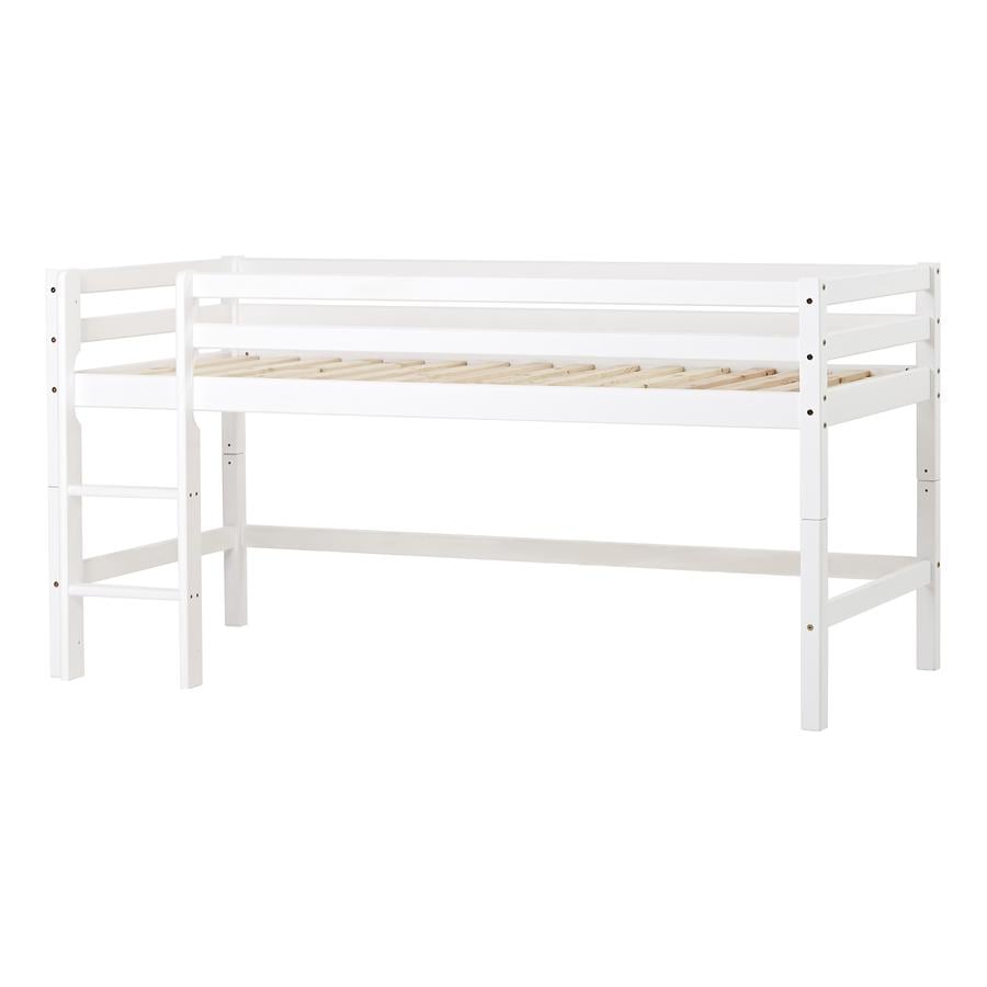 Hoppekids Půdní postel Basic bílá 90 x 200 cm 