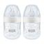 NUK Babyflaske Nature Sense, temperatur Control , 150 ml i hvid i dobbeltpakke 
