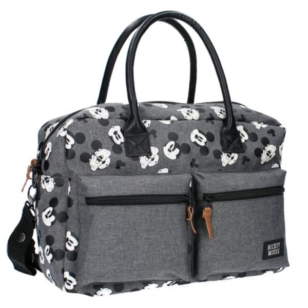 Kidzroom Sac à langer Mickey Mouse Disney Better Care Grey