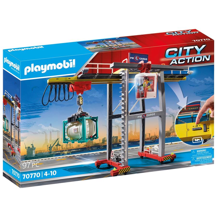  PLAYMOBIL  ® City Action -porttanosturi kontilla 70770