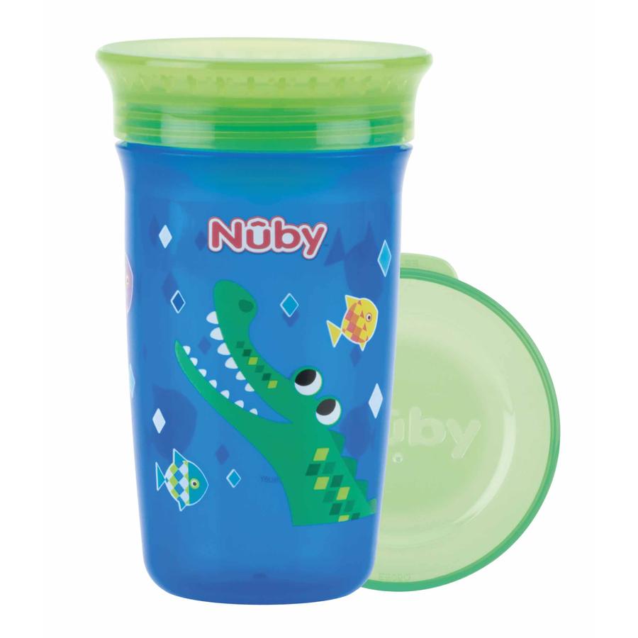 Nûby 360° Trinklerntasse aus Tritan WONDER CUP 300 ml in blau