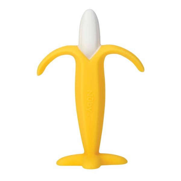 Nûby Anneau de dentition banane silicone