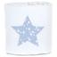 babybay ® Nestchen Piqué passer til model Maxi, Boxspring, Comfort og Comfort Plus, hvid Anvendelse stjerne azurblå stjerner hvid