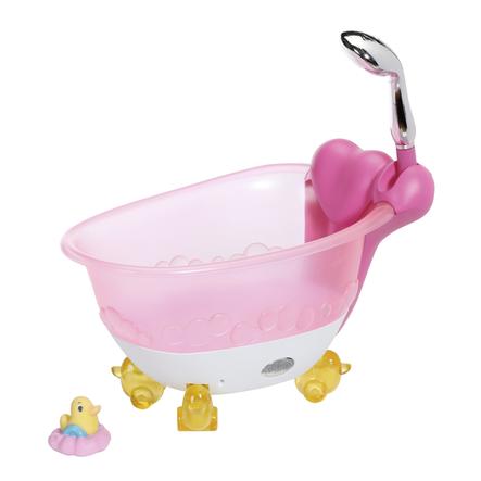 Kinder Spielzeug Baby  in Badewanne mit Dusche Puppenzubehör Zubehör Set 