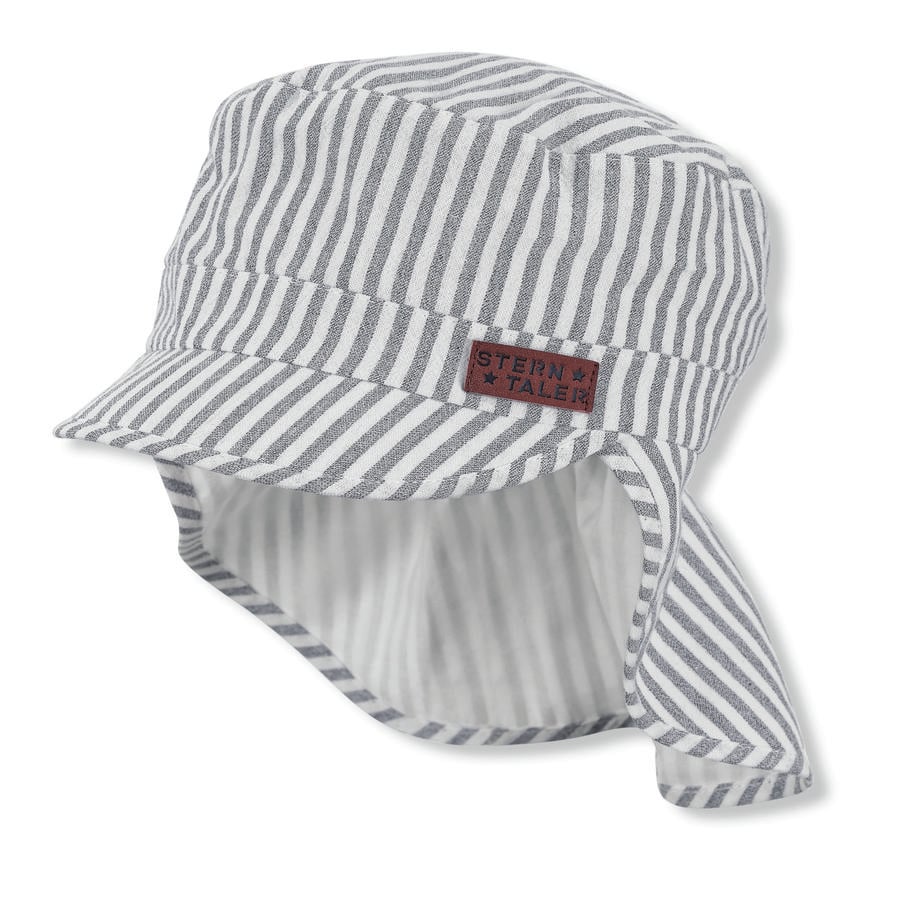 Sterntaler Peaked cap met nekbescherming marine 