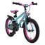 bikestar premium børnecykel 16" Mountain Edition Turquoise &amp; Berry