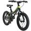 bikestar Rower dziecięcy Alu Mountainbike 16" czarno-zielony