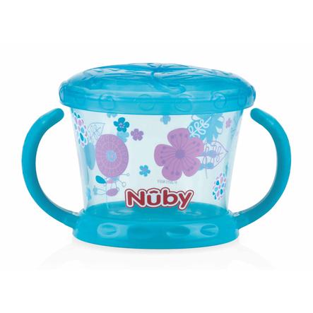 Nûby snackkop med rystebeskyttelse Farve fra 12 måneder i vand