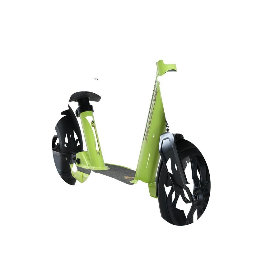 BIKESTAR Vollgefedertes Aluminium Kinder Laufrad | 10 Zoll Räder  | Grün