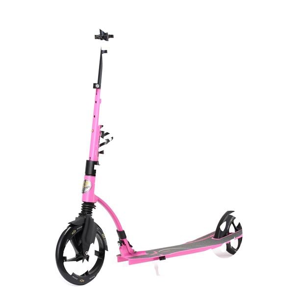 bikestar STAR-SCOOTER®  Aluminium City Tretroller klappbar | 230mm Räder | Pink