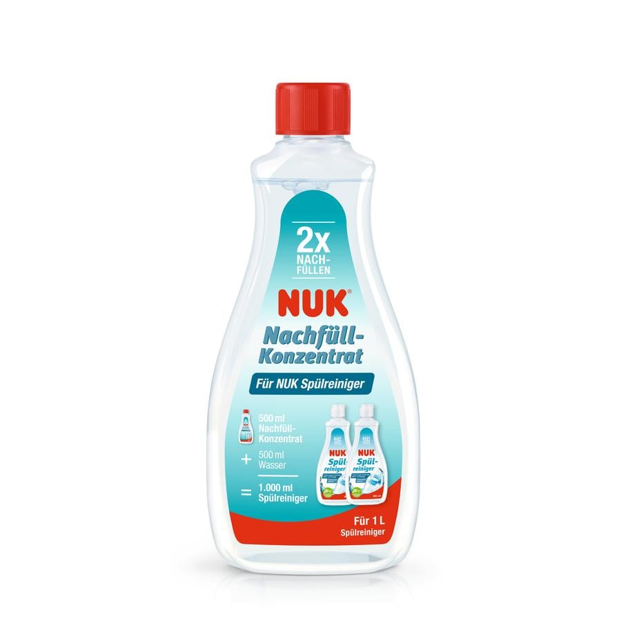 NUK Sköljande rengöringsmedel påfyllningskoncentrat 500 ml
