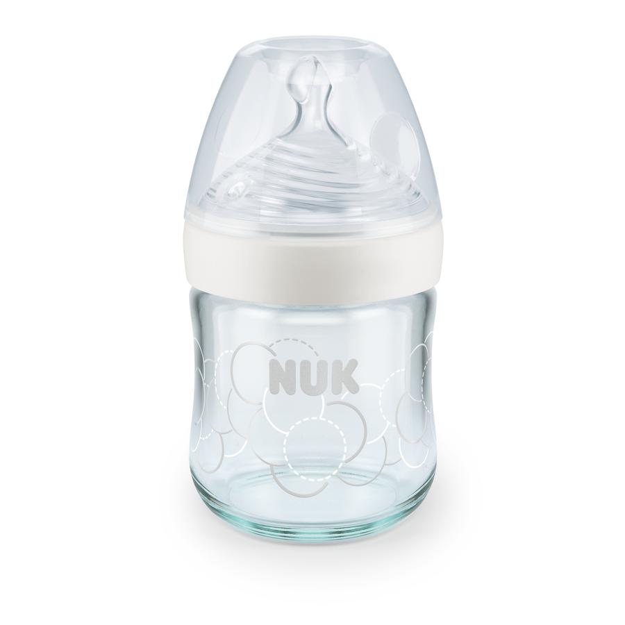 Nuk Biberon Nature Sense Verre Blanc 1 Ml Roseoubleu Fr