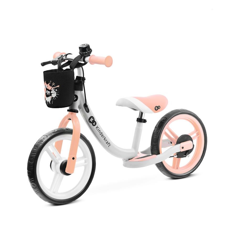 Kinderkraft - Balance Rowerek biegowy SPACE , peach orange 