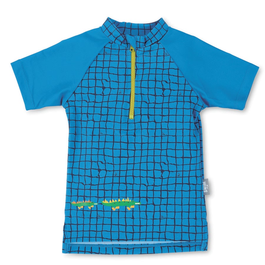 Sterntaler Koszulka kąpielowa z krótkim rękawem niebieska